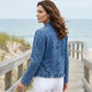 ⏳Limited-time 50% off⏰Open-Front Denim Jacket🏇