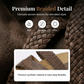 ⏳Limited-time 50% off⏰Women's Criss-Cross Woven Strap Wedge Sandals👡🏖️