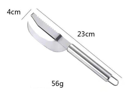 ⏳Limited-time 50% off⏰3‑in‑1 Stainless‑Steel Fish Processing Knife🐟🔪🪒