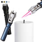 ⚡ Multifunctional Large Windproof Welding Torch Lighter – Sci-Fi Lightsaber Design, Adjustable Flame & 360° Ignition 🔒