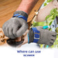 🛡️ LIMITED-TIME 50% OFF! ✨ Food Grade Metal Mesh Glove – Cut Resistant, ANSI A9, Easy Clean 🍖