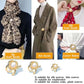 ✨ French Elegant Coat Scarf Buckle (50% discount) – Elegance at your fingertips!