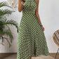 ⏳Limited-time 50% off⏰Women's Polka Dot Halter Neck Dress👗