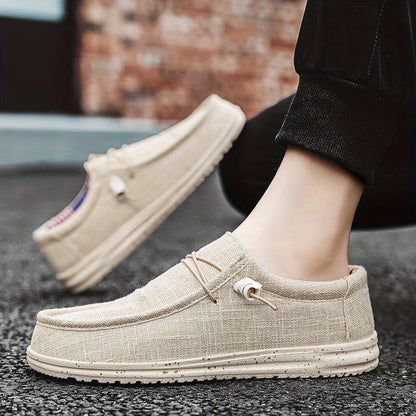 ⏳Limited-time 50% off⏰Breathable lightweight canvas loafers for men👟