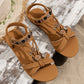 ⏳Limited-time 50% off⏰Women's Round Toe Flat Breathable Sandals👡
