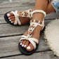 ⏳Limited-time 50% off⏰Women's Round Toe Flat Breathable Sandals👡
