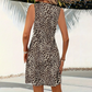 🐆 LIMITED-TIME 50% OFF!✨Women's V-Neck Leopard Mini Dress – Bold Print, Flattering, Multi-Occasion🌟