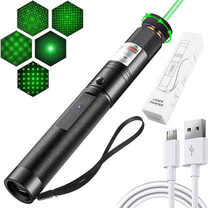 Rechargeable Waterproof Laser Pointer Pen（50% OFF）