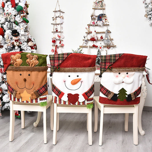 ⏳Limited-time 50% off⏰Christmas Themed Chair Cover🎅🪑