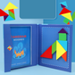 🌟Enhancing children's thinking skills-Children's Magnetic Tangram Puzzle Set