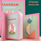 🌟Enhancing children's thinking skills-Children's Magnetic Tangram Puzzle Set