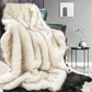 Fluffy Faux Fur Throw Blanket