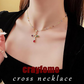 👛 Hot Sale💖Colorful Rhinestone Cross Pendant Necklaces (50% OFF)