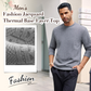 Men's Fashion Jacquard Thermal Base Layer Top