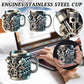 🏆 #1 Bestseller 🏆V8/V6 Engine Stainless Steel Cup