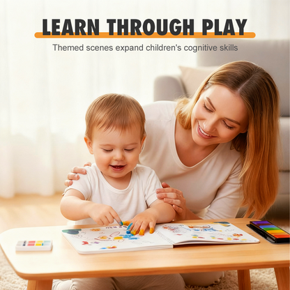 🎅Christmas Hot Sale🎁Finger Paint Coloring Book for Kids