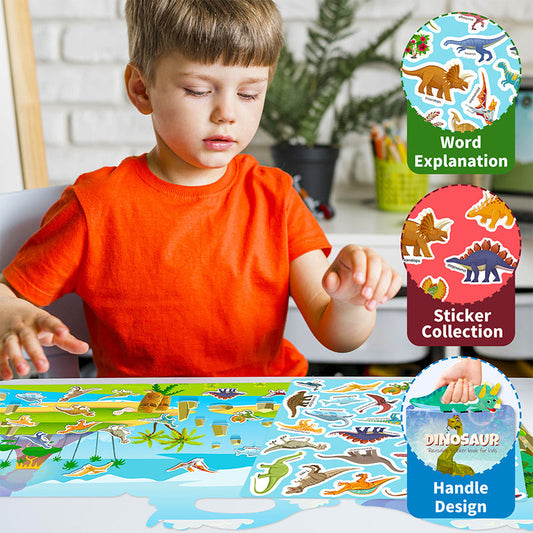 Reusable Sticker Book for Toddler