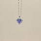 ⏳Limited-time 50% off⏰Colourful Ocean Heart Pendant Titanium Necklace💕📿