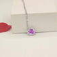 ⏳Limited-time 50% off⏰Colourful Ocean Heart Pendant Titanium Necklace💕📿