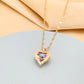 ⏳Limited-time 50% off⏰Colourful Ocean Heart Pendant Titanium Necklace💕📿