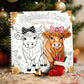🎅2025 Christmas Sale - 50% OFF🐮Highland Cow Coloring Book