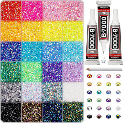 Flatback Crystal Bedazzling Rhinestones for Crafting