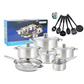 Stainless Steel Non-Stick Cookware Set