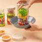 Multi-Purpose Leak-Proof Glass Food Storage Jars