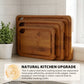 3-Piece Bamboo Cutting Board Set