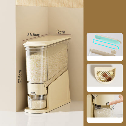 Large Capacity Rice Storage Dispenser