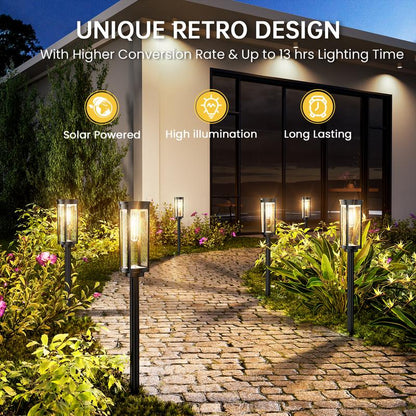 ⏳Limited-time 50% off⏰Solar Pathway Lights Outdoor🏡💡