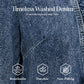 ⏳Limited-time 50% off⏰Open-Front Denim Jacket🏇