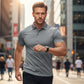 ⏰️Last Day For Free Shipping⌛️💞50K+ SOLD!👔⚡ 50% OFF! Men's Lapel Tee – Wrinkle‑free, quick‑dry fabric. Tailored fit, 5 colors. Machine washable. 🛡️🕊️