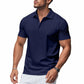 ⏰️Last Day For Free Shipping⌛️💞50K+ SOLD!👔⚡ 50% OFF! Men's Lapel Tee – Wrinkle‑free, quick‑dry fabric. Tailored fit, 5 colors. Machine washable. 🛡️🕊️