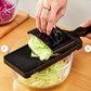 Ergonomic Handheld Vegetable Shredder