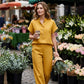 ⏳Limited-time 50% off⏰Women's Casual Solid Color Two-Piece Set👚👖