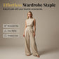 ⏳Limited-time 50% off⏰Top & Wide-Leg Pant 2-Piece Set👚👖