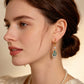 ⏳Limited-time 50% off⏰Sky Blue Drop Dangle Hoop Earrings💧💍