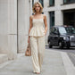 ⏳Limited-time 50% off⏰Women's Casual Cami Top & Wide-Leg Pants Set👚👖