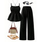 ⏳Limited-time 50% off⏰Women's Casual Cami Top & Wide-Leg Pants Set👚👖