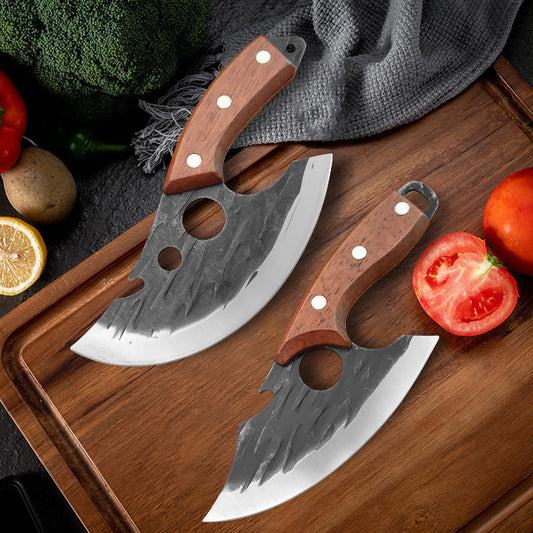 ⏳Limited-time 50% off⏰Hand-Forged Mini Cleaver Knife with Sheath🔪