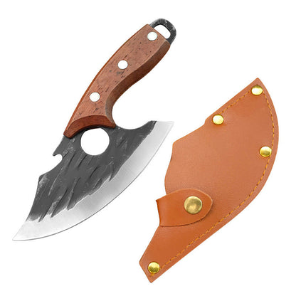 ⏳Limited-time 50% off⏰Hand-Forged Mini Cleaver Knife with Sheath🔪