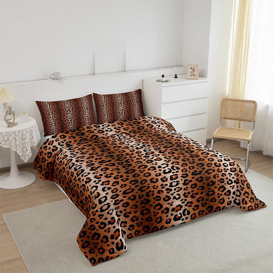 ⏳Limited-time 50% off⏰Bold Animal Print Bedding Set with Pillowcases🛌
