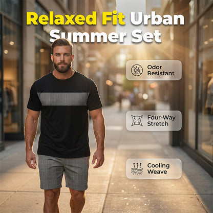 👕 LIMITED-TIME 50% OFF! ✨ Summer Casual Outfit Set – Relaxed Fit, Advanced Airflow, Urban Style 🌴
