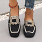 ⏳Limited-time 50% off⏰Square Toe Breathable Flat Shoes🥿