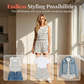 ⏳Limited-time 50% off⏰Women's Striped Sleeveless Top & Shorts Set👚🩳