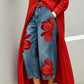 ⏳Limited-time 50% off⏰Artistic Flower Wide-Leg Jeans for Women👖