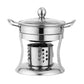 🔥 LIMITED-TIME 50% OFF! ✨ Portable Alcohol Stove Hot Pot – Cordless, Stainless Steel, for Camping 🍲