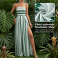 ⏳Limited-time 50% off⏰Bohemian Strapless High Split Wide Leg Vacation Jumpsuits🏖️💃