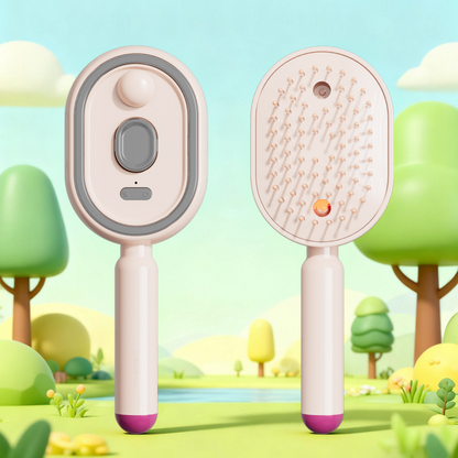 ⏳Limited-time 50% off⏰Electric Spray & Massage Hair Brush💦🪮